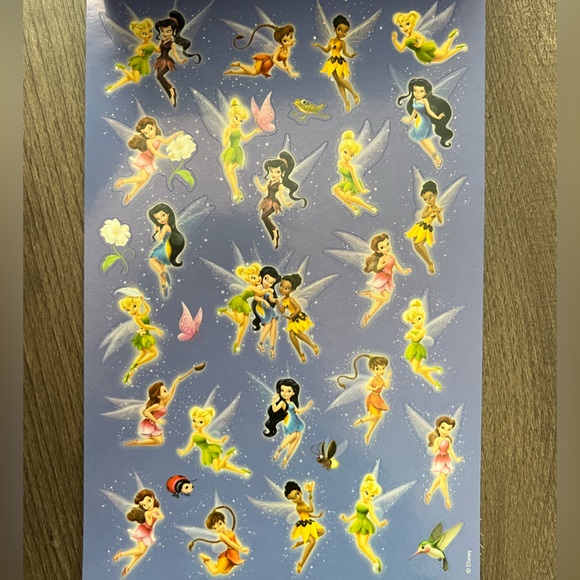 Vintage Y2K Tinkerbell Sticker Pads - 2 Total - Picture 6 of 6